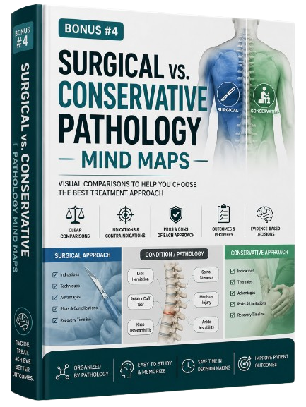 Bonus #4: Surgical vs. Conservative Pathology Mind Maps