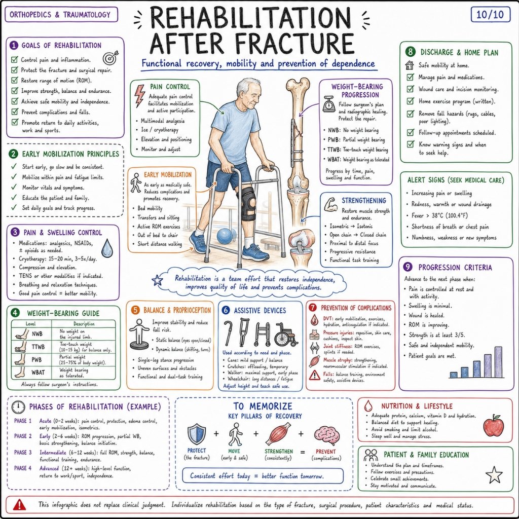 Rehabilitation After Fracture: Functional Recovery & Mobility
