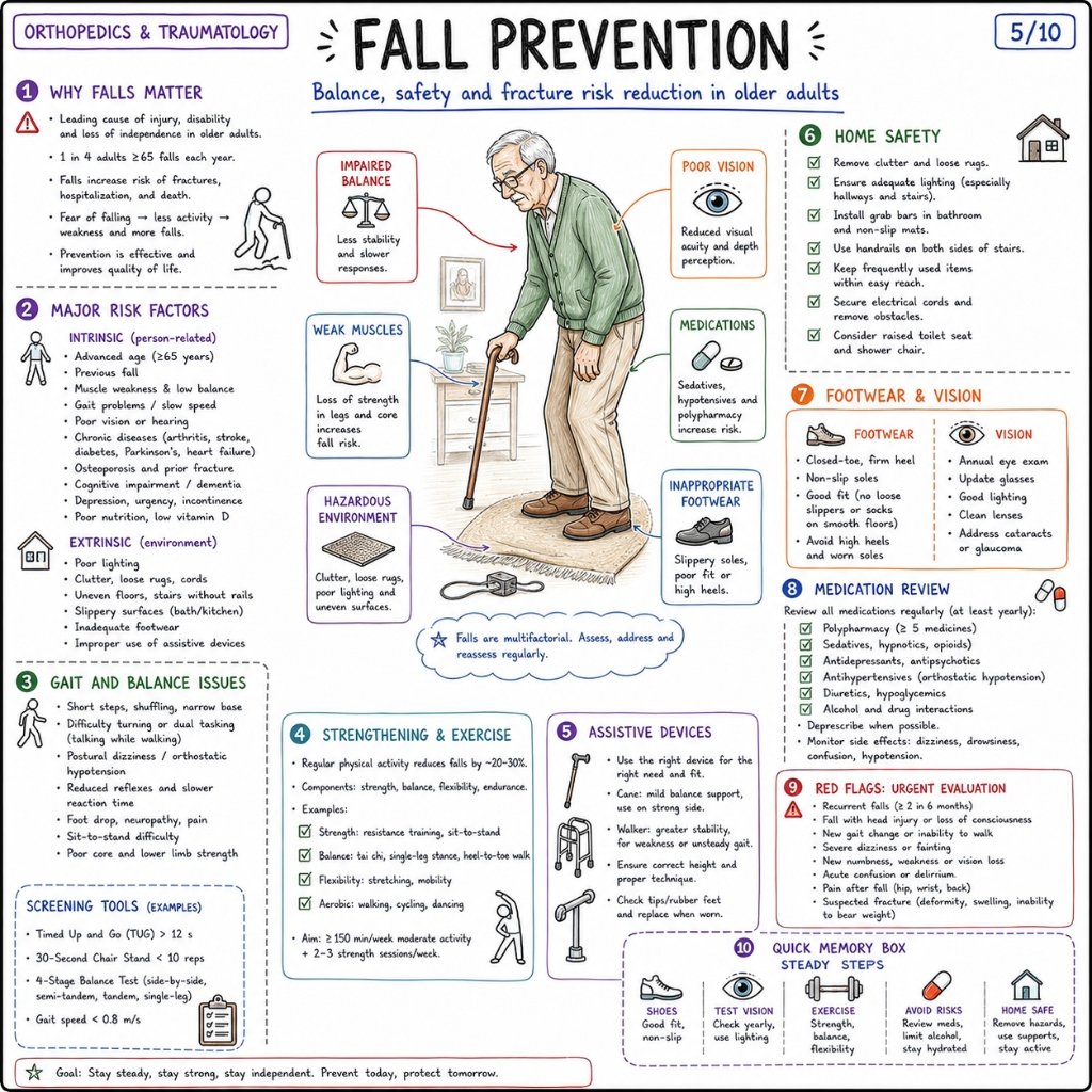 Fall Prevention: Balance, Safety & Risk Reduction