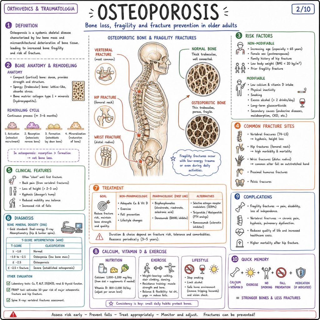 Osteoporosis: Bone Loss, Fragility & Fracture Prevention