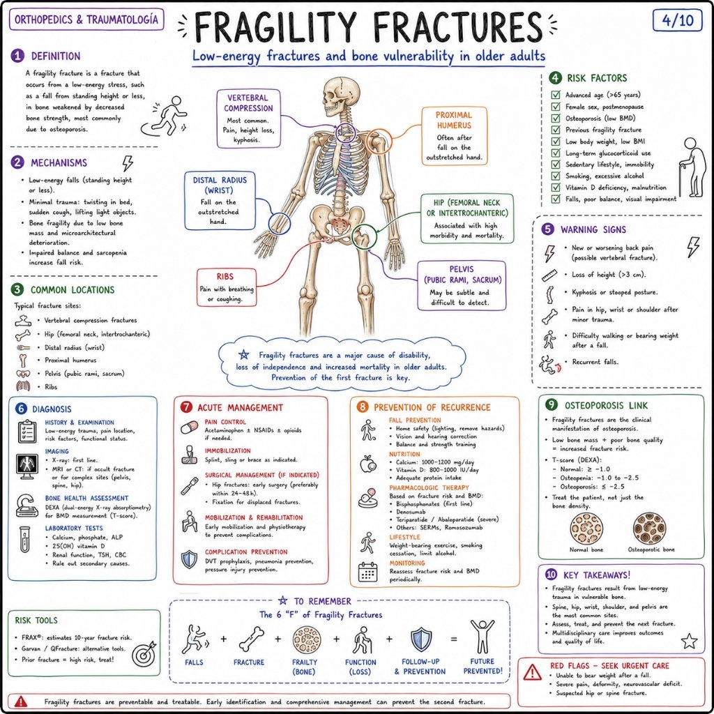 Fragility Fractures: Low-Energy Trauma & Bone Vulnerability